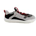 sneakers da bambino grigio con lacci taglia 30