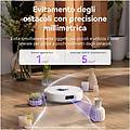 freo z10 robot aspirapolvere e lavapavimenti 15000pa bianco stazione base auto-svuotante