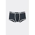 boxer in cotone superior a costine uomo blu taglia 3