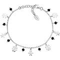 bracciale con charms pendenti donna argento 925 gioiello brbimibn