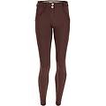 pantaloni push up wr. up superskinny traspiranti bioattivi french roast donna extra small