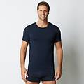 t-shirt uomo in cotone in tinta unita new simply / blu notte / xxl blu notte