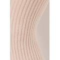 collant in cotone a costine con fiocco da bambina bambina rosa chiaro 4-6