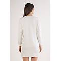 camica da notte manica lunga in modal comfort details donna grigio taglia m