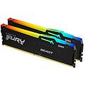 technology fury beast 32 gb 5600 mt/s ddr5 cl36 dimm (kit da 2 moduli) rgb