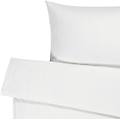 set copripiumino e federa emmy chiusura a busta 135x200 cm (lxl) 80x80 cm (lxl) bianco