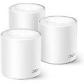 deco x10 router mesh wi-fi 6 dual-band bianco pack 3 unita'