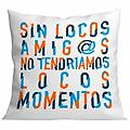 cuscino roymart sin locos amigos bianco senza marca
