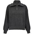 felpa half zip paillettes