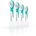 testine di ricambio sonicare for kids hx6034/90 4 unit&agrave; extra morbido