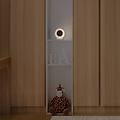 luce notturna a led ricaricabile nightlux clock bianca orologio cct