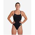 costume challenge solid one piece nero donna 34