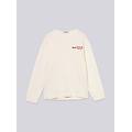 t-shirt a maniche lunghe con ricamo