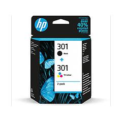 Hp Set Cartucce Stampante Series 301 Twin Pack N9j72ae