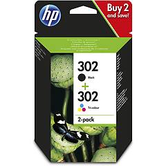 Hp 2 Cartucce Originali 302 Nero E Colore