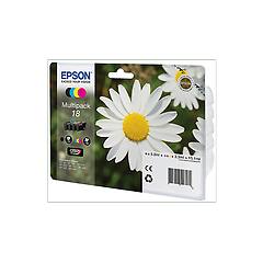 Epson Multipack 4 Cartucce Margherita 18 Nero Giallo