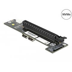 delock - convertitore 2 x sff-8654 per pcie x16 biforcazione