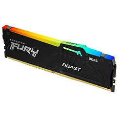 Kingston Fury Beast Rgb Xmp 16gb Ddr5 6. 000mhz Cl 30 Dimm