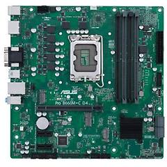 asus scheda madre pro b660m c d4 csm socket lga 1700 chipset b660 micro atx