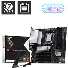 Msi Pro B850m-p Wifi Amd B850 Socket Am5 Micro Atx