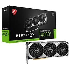 Msi Geforce Rtx 4060 Ti Ventus 3x E Oc 8gb Gddr6 Dlss3