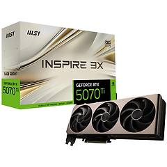 Msi Geforce Rtx 5070 Ti 16g Inspire 3x Oc Scheda Video