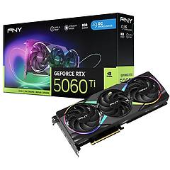 Pny Geforce Rtx 5060 Ti Epic-x Rgb Oc Nvidia 8 Gb Gddr7