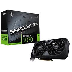 Msi Geforce Rtx 5070 12g Shadow 2x Oc Nvidia 12 Gb
