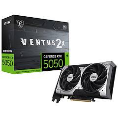 Msi Geforce Rtx 5050 8gb Gddr6 Ventus 2x Oc Scheda