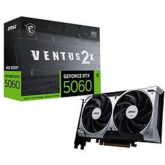 msi scheda grafica geforce rtx 5060 8gb gddr7 ventus 2x oc nvidia