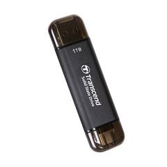 Transcend Esd310c Dual Usb Portable Ssd 1tb Nero