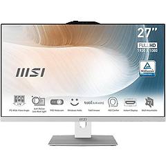 msi pc aio 27 modern am272p 12m 459it i5 1235u 8gb 512gb ssd white win 11 pro