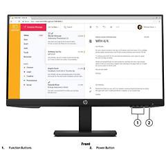 Hp P24h G4 Monitor Fhd Ips Audio (7vh44at#abb)