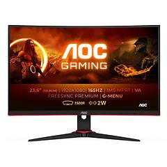 Aoc C24g2ae/bk 23. 6 Gaming Led Full Hd 1 Ms 165hz