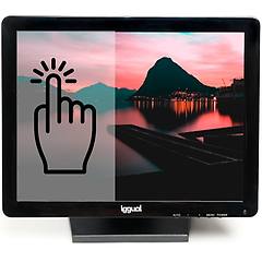 Iggual Monitor Touch Lcd A Colori Tft Da 15 Per Pos