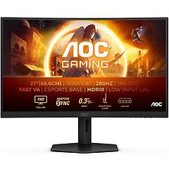 aoc 27 monitor va 1920x1080 280hz