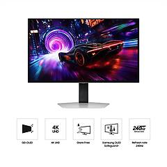 Samsung Monitor Gaming Odyssey Oled G8 G81sf Da 27'' Uhd-silver
