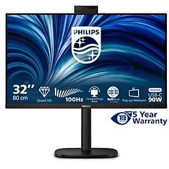 Philips Monitor Pc 32b2u3601h-00 31. 5'' Quad Hd Lcd Nero