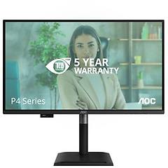 Aoc Q27p4u Monitor Pc 27'' Qhd 120hz Nero
