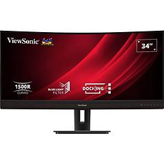 Viewsonic Vg3456c Monitor Curvo Ultrawide 34'' Uwqhd Led Nero