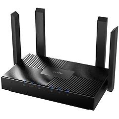 cudy wr3000 router wi fi 6 dual band gigabit 2402mbps 3 porte lan nero
