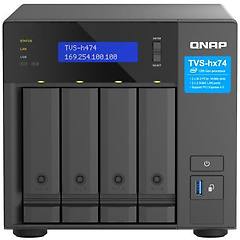qnap tvs h474 nas tower collegamento ethernet lan nero g7400