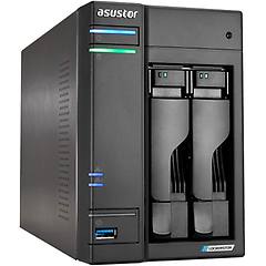 Asustor Nas Lockerstor 2 Gen2 As6702t 2 Bay Ethernet Nero