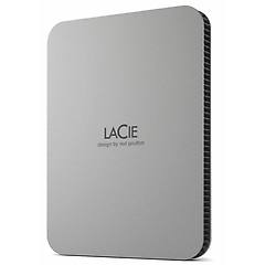 Lacie Mobile Drive 1tb V2 Usb-c Moon Silver