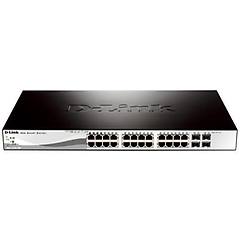 Dlink Switch Dgs-1210-28p 24 Porte Ethernet Poe 4 Porte