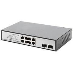 Digitus Switch Gigabit 8 Porte Con 6 X Porte Poe 2 X Rj45