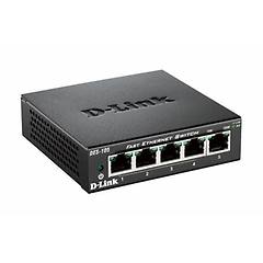 Dlink Switch Desktop 5 Porte 10/100 Metal Des-105