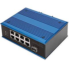 Digitus Switch Poe Industriale Da 8 Porte 10-100base-tx(poe)