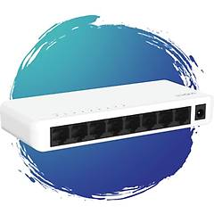 Strong Switch Di Rete 8 Porte White Sw8000p Gigabit (1000base-tx)