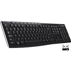 Logitech K270 Tastiera Wireless Per Windows Layout Spagnolo